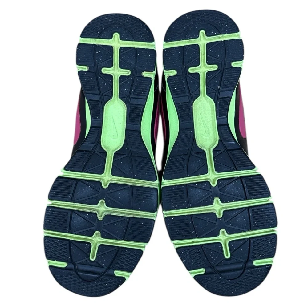 Nike Women’s Training TR Athletic Shoes Black/Pink/Lime 454445-063 Size 9